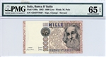 109a, 1000 Lire Italy, 1982