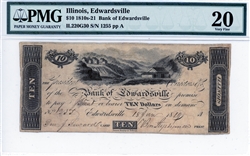 Edwardsville, Illinois, $10, 1810s-21