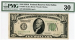 2001-K (KA Block), $10 Federal Reserve Note Dallas, 1928A