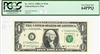 1917-C (CA Block), $1 Web Federal Reserve Note Philadelphia (Run 12), 1988A