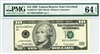 2033-D* (BD* Block), $10 Federal Reserve Note Cleveland, 1999