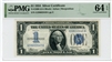 1606 (GA Block), $1 Silver Certificate, 1934