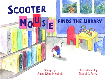 Scooter Mouse finds the Library