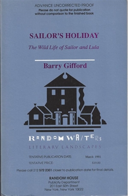Sailor's Holiday Barry Gifford