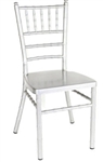 Discount Silver Aluminum Chiavari Chair