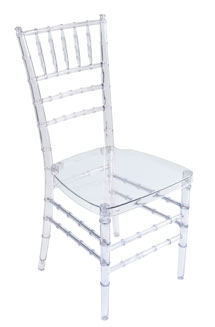 Wholesale Clear Ice Chivari Chairs, Resin Cheap Chiavari Chivari Chairs, Stacking Resin Chiavari Chairs