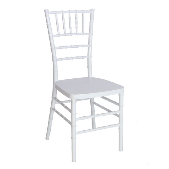 free shipping Chiavari chairs, White Resin  cheap prices