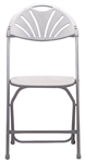 Wholesale Prices White Fan Back Chairs, DISCOUNT FOLDING CHAIRS