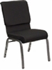 <SPAN style="FONT- WEIGHT:bold; FONT-SIZE: 11pt; COLOR:#008000; FONT-STYLE:">Black 18.5" Church Chair-Discount Prices<SPAN>