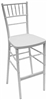 Fruitwood Chiavari Bar Stool White