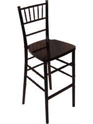 <SPAN style="FONT- WEIGHT:bold; FONT-SIZE: 11pt; COLOR:#008000; FONT-STYLE:">Black Chiavari Bar Stool <SPAN>