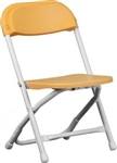 children White Plastic Folding Chair -