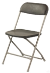 Charcoal  Plastic Folding Chair, Poly Brown Wholesale Chairs, lowest prices plastic folding chair