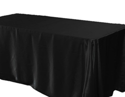 50 x 120" Satin Banquet Tablecloth