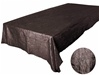 Chocolate 90 x 132" Taffeta Tablecloth