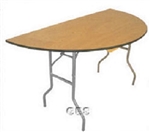 <SPAN style="FONT- WEIGHT:bold; FONT-SIZE: 11pt; COLOR:#008000; FONT-STYLE:">1/2 Moon Folding Table <SPAN>