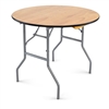 36" Round Table, wholesale prices plywood folding tables, round wood folding table