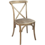 LOWEST PRICESNATURAL CROSS  X BACK CHAIRS