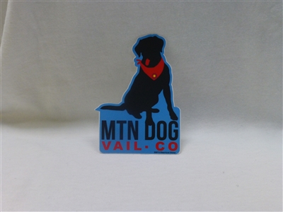 MTN DOG STICKER