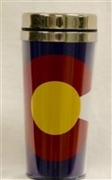 COLORADO FLAG TUMBLER