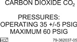 Carbon Dioxide Label