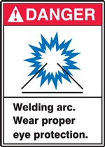 Danger Label WeldingArc