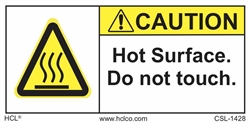 CautionHot Surface Do Not Touch