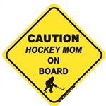 Hockey Mom On Board