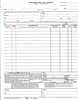 Straight Bill of Lading Form