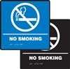 No Smoking Braille Sign | HCL Labels