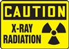 Caution Sign - X-Ray Radiation Mark