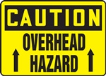 Caution Sign - Overhead Hazard
