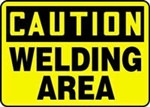 Caution Sign - Welding Area