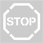 Stop - Safety Stencil