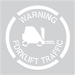 Warning Sign - Forklift Traffic