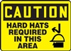 Caution Sign - Hard Hats Required In This Area