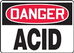 Danger Sign - Acid
