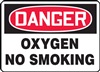 Danger Sign - Oxygen No Smoking