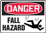 Danger Sign - Fall Hazard