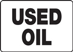 Safety Sign - Used Oil