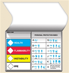 HMCIS Safety Label - Self Laminating