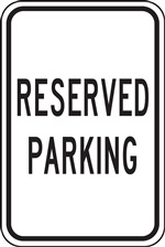 Reserved Parking Sign, Inc