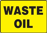 Waste Oil Sign