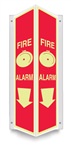 Safety Sign - Fire Alarm (Glow In The Dark) Projecting