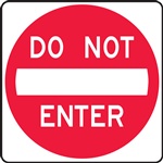 Do Not Enter