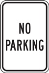 Safety Sign - No Parking  | HCL