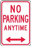 Safety Sign - No Parking Anytime  | HCL