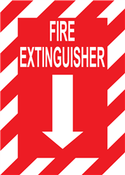 Fire Extinguisher Sign