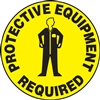 Floor Sign - Protective Equipment Required