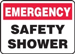 Safety Sign - Emergency Safety Shower